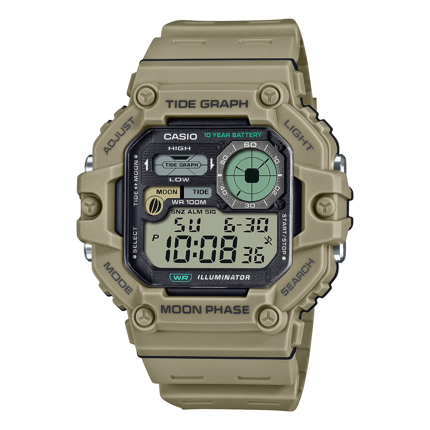 ĐỒNG HỒ CASIO WS-1700H-5AVDF CHÍNH HÃNG